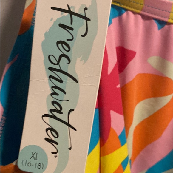 Lands' End Vibrant Floral Swim Coverup nwt - Picture 5 of 8